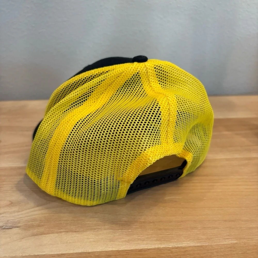 2024 Pokemon Pikachu Adjustable Snap Back Yellow Black Trucker Mesh Hat